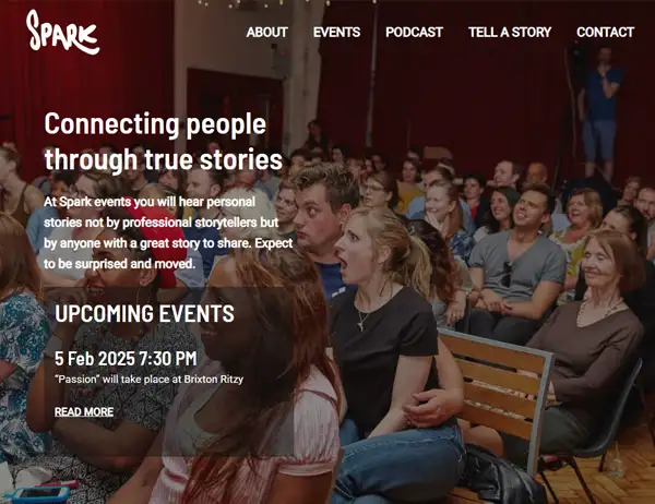 Spark True Story Telling